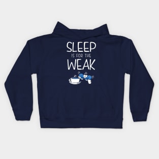 Sleep Is For The Weak Videogamer Kids Hoodie